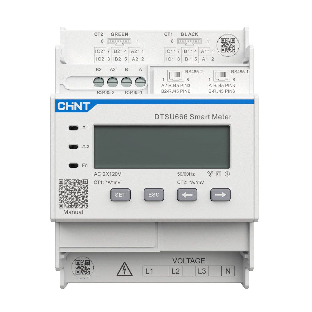 GROWATT-SMART METER-THREE PHASE TPM 6CTA-C-100 | Project Zero